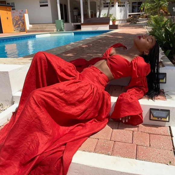 NWT Fe Noel Black Spice Girl Ruched Top. Size Medium. Black - Picture 4 of 6